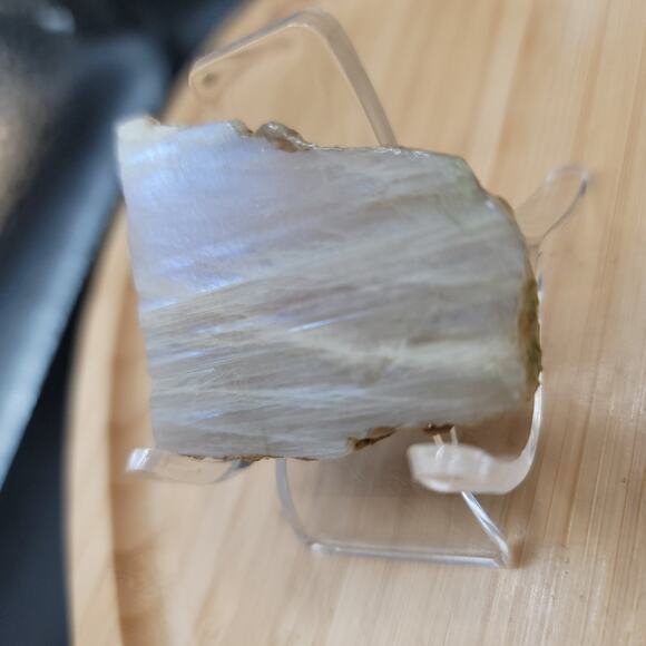 Moonstone Flashy Specimen Crystal - Picture 1 of 5